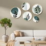 Wallity Yats-22 Conjunto de 5 Cuadros Decorativos Multicolor